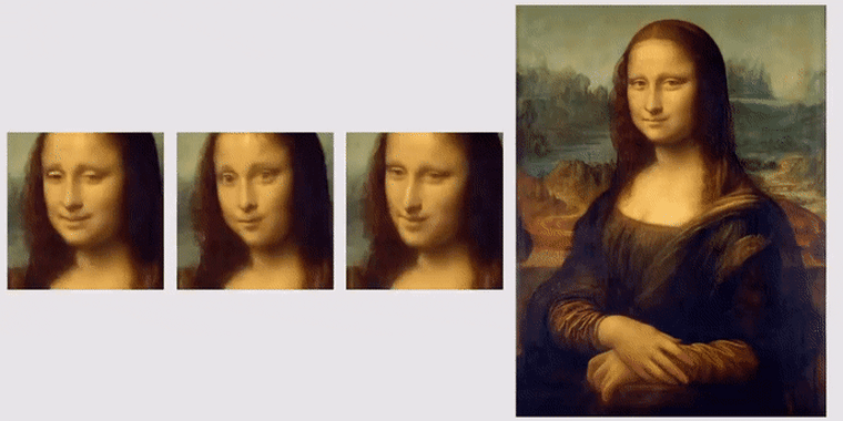 Animated Mona Lisa