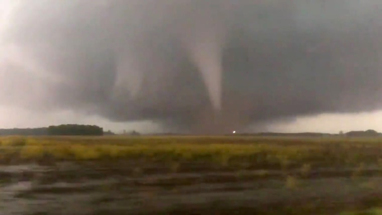 Image: Tornado is seen in Wabash County