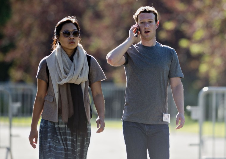 Image: Mark Zuckerberg, Priscilla Chan