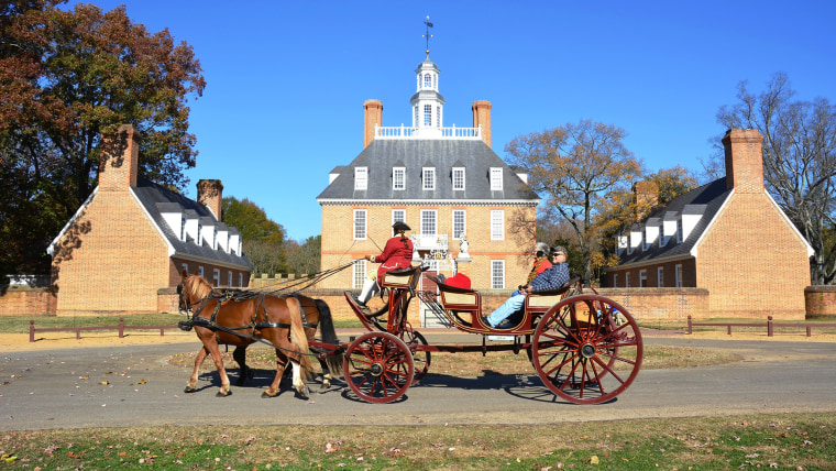 The case involves a boy who was on a school field trip to Colonial Williamsburg in Virginia, which included dinner at a restaurant on the grounds of the historic area.