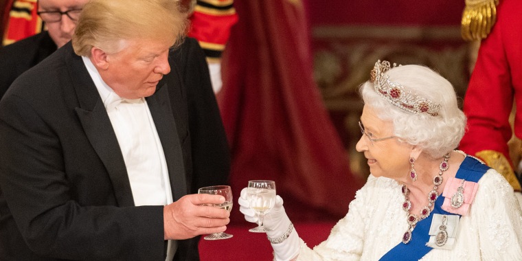 Image: U.S. President Trump's State Visit To UK - Day One