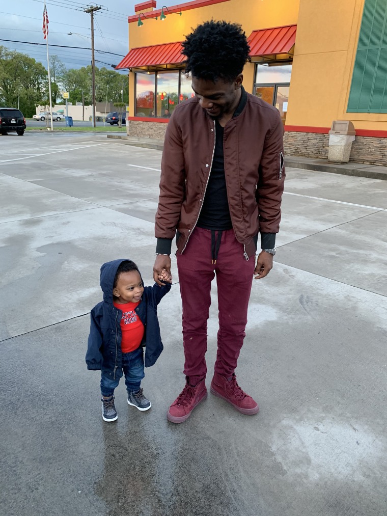 While DJ Pryor is often on the road because of work, when he is at home he and his son Kingston are constant companions. 