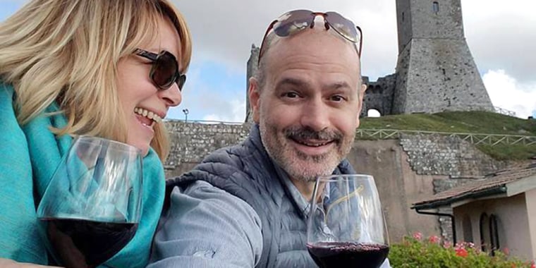 Author Amy Blackstone and her husband Lance chose to be childfree years ago. The ability to travel and connect on a deep level is an important part of their relationship. This photo shows the couple enjoying a recent trip to Italy.