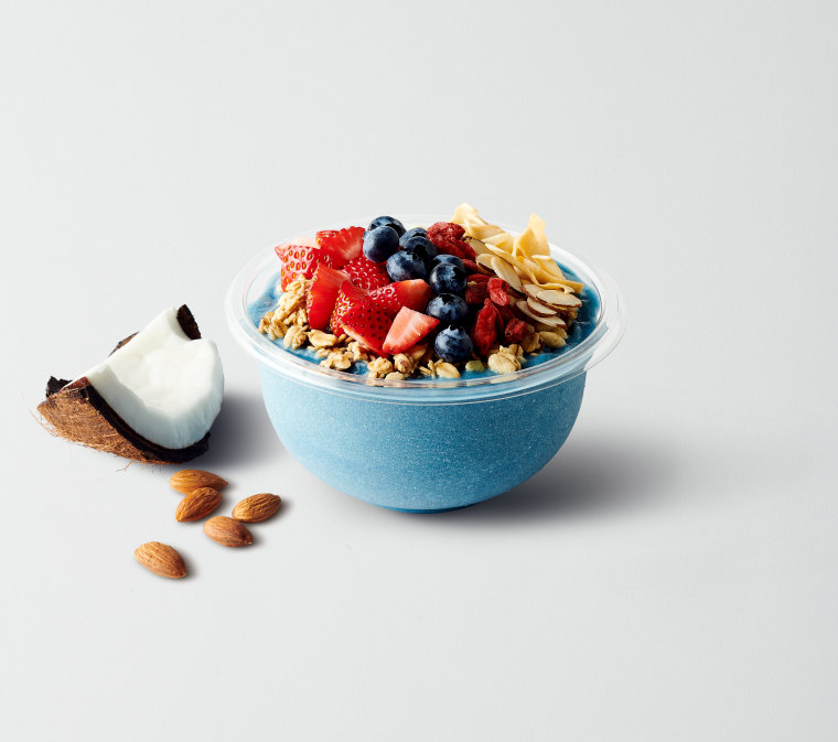 Jamba, formerly Jamba Juice, launched a new plant-based spirulina smoothie and smoothie bowl.