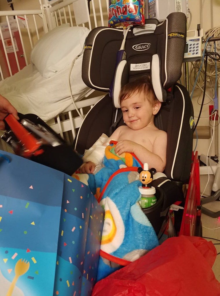 While recovery has been challenging and Jackson needs to re-learn how to walk, mom Kayla Ann Oblisk said he's talking, eating and acting like himself lately. 