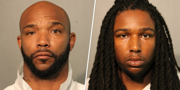 Image: Michael Washington, left, and Eric Adams are charged in fatal shooting of Brittany Hill in Chicago.