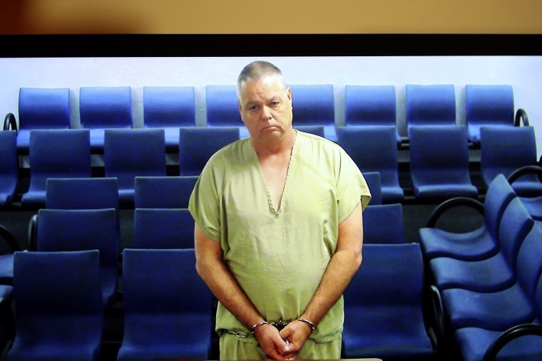 Image: Former school resource officer Scot Peterson appears in court via television feed in Fort Lauderdale, Florida, on June 5, 2019.