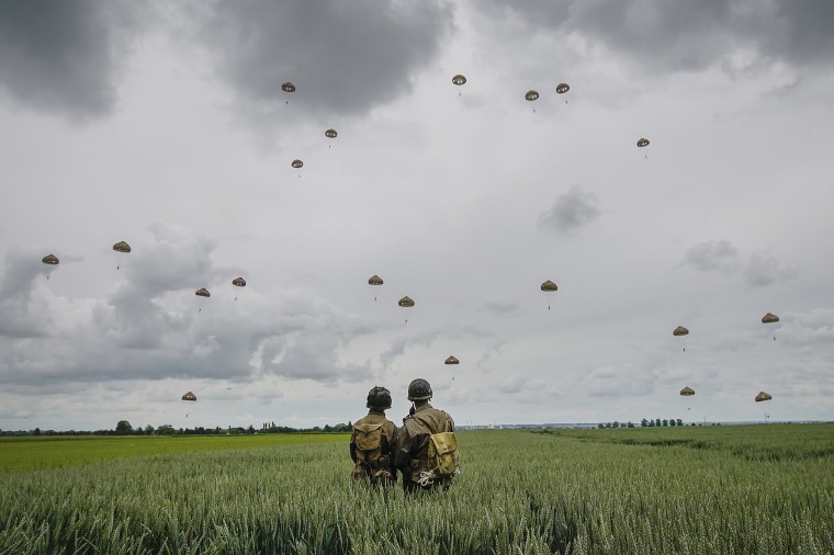 Image: ***BESTPIX*** Commemorations Begin For D-Day 75th Anniversary In Normandy