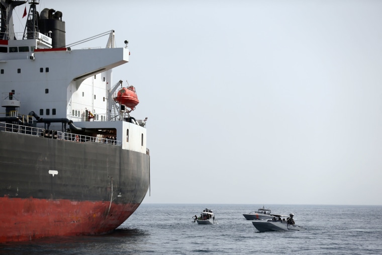 Image: The Al Marzoqah was among the ships targeted off the United Arab Emirates