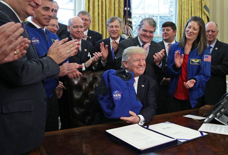 President Trump Signs Bill To Increase Funding To NASA