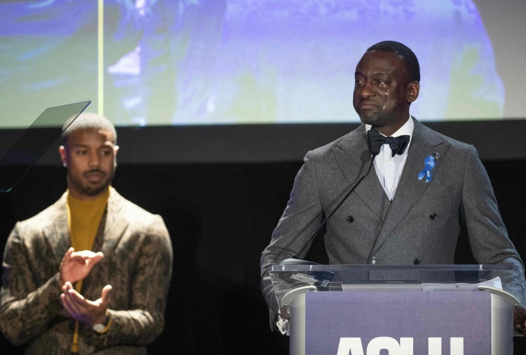 Image: Michael B. Jordan, ACLU Honors Central Park Five At 25th Annual Luncheon