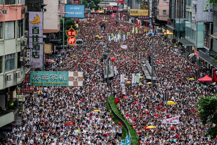 Image: Hong Kongers Protest Over China Extradition Law