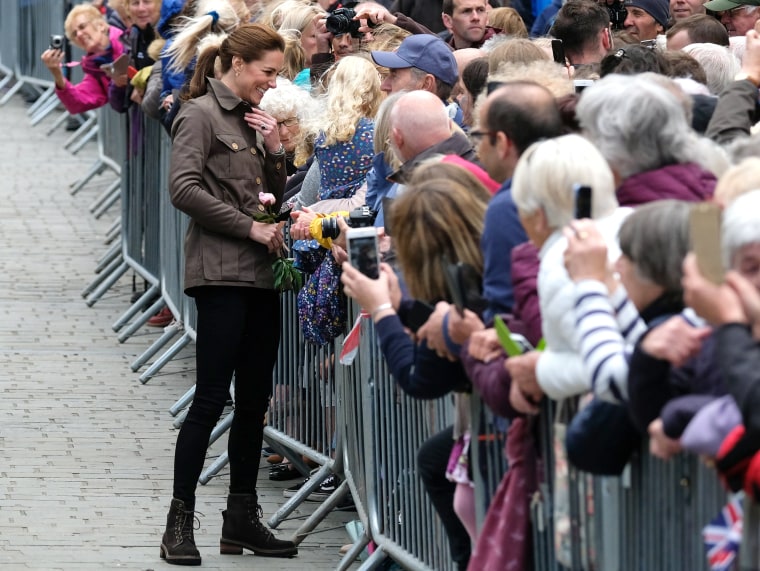 Image: The Duke And Duchess Of Cambridge Visit Cumbria