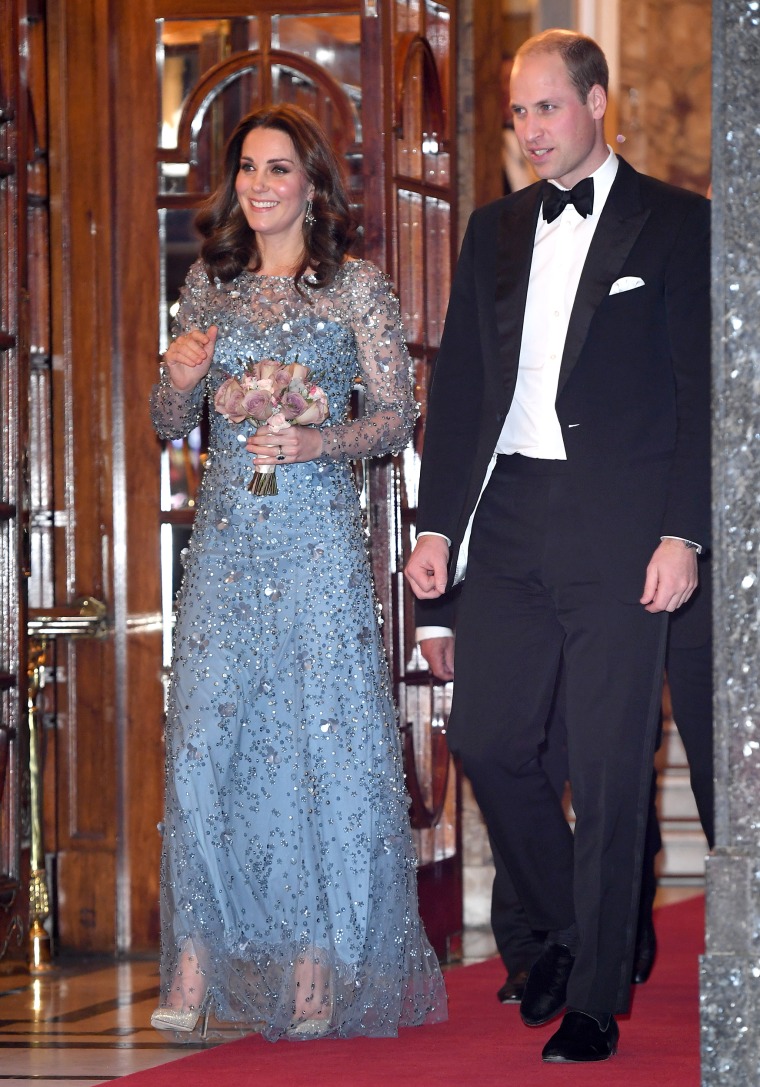 The Duke &amp; Duchess Of Cambridge Attend The Royal Variety Performance