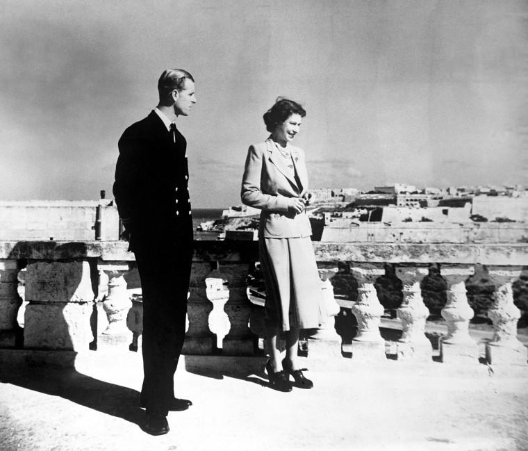 Royalty - Princess Elizabeth and Duke of Edinburgh - Malta