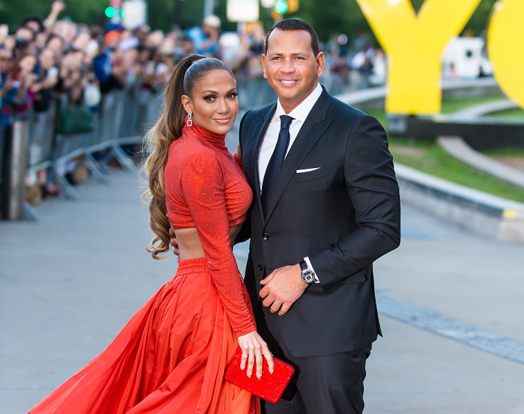 Jennifer Lopez and Alex Rodriguez at 2019 CFDA Fashion Awards 