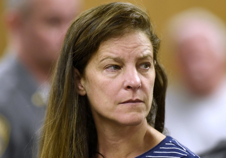Image: Michelle Troconis is arraigned on charges at Norwalk Superior Court in Connecticut on June 3, 2019.