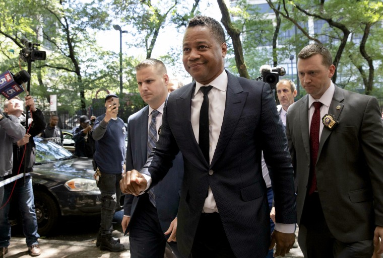 Image: Cuba Gooding Jr. arrives at the NYPD Special Victim's Unit on June 13, 2019.