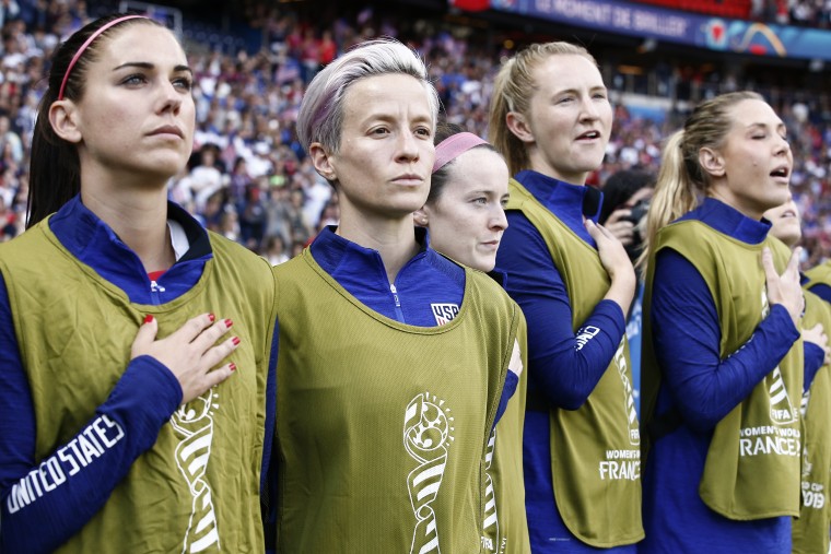 Megan Rapinoe won't participate in national anthem during World Cup