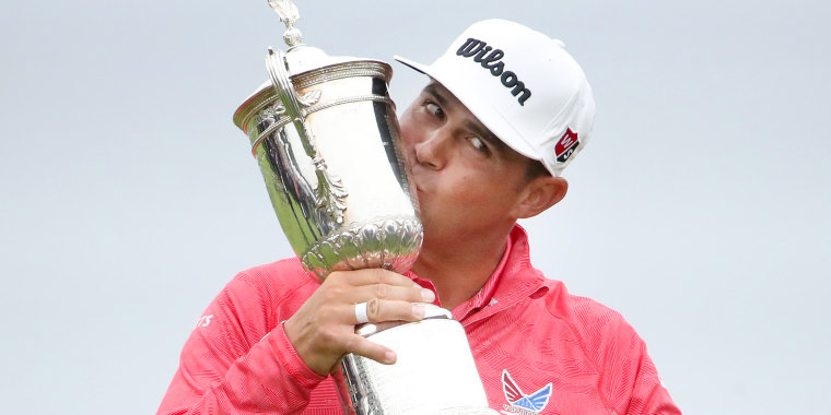 Gary Woodland's sweet moment with Special Olympics golfer