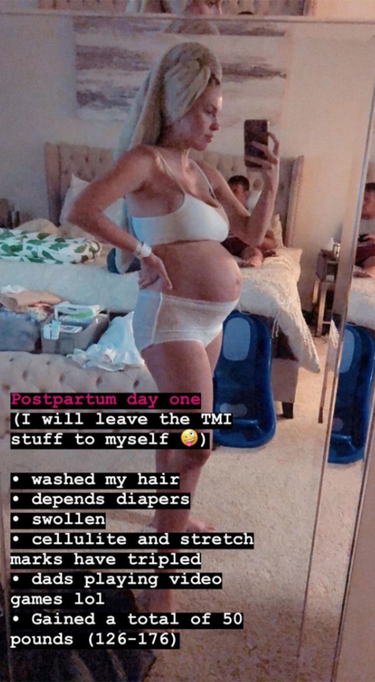 Kayla Rae Reid, wife of Ryan Lochte, shows off postpartum body