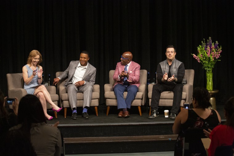 TODAY dads Craig Melvin, Al Roker and Carson Daly shared candid stories with TODAY Parents editor Rebecca Dube.