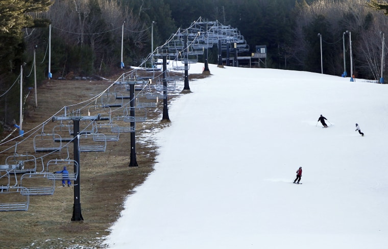 Image: Man-made snow