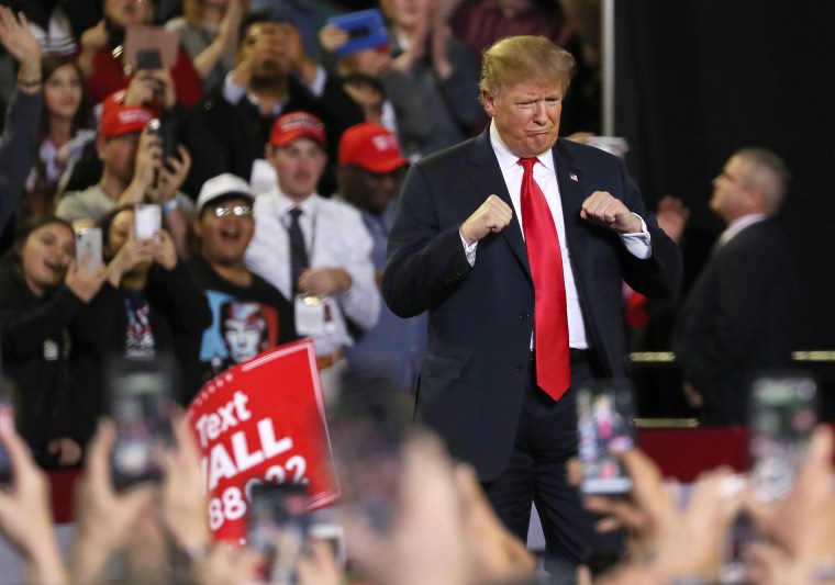 Image: Donald Trump Holds MAGA Rally In El Paso To Discuss Border Security