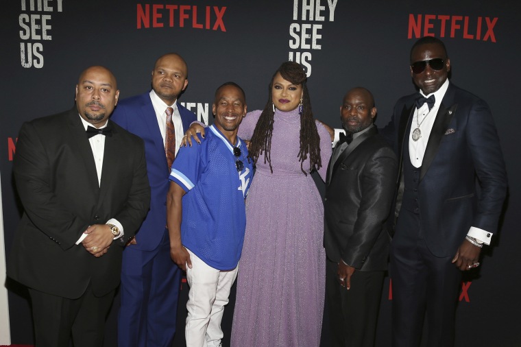 Ava DuVernay,Raymond Santana,Kevin Richardson,Korey Wise,Anthony McCray,Yuesf Salaam