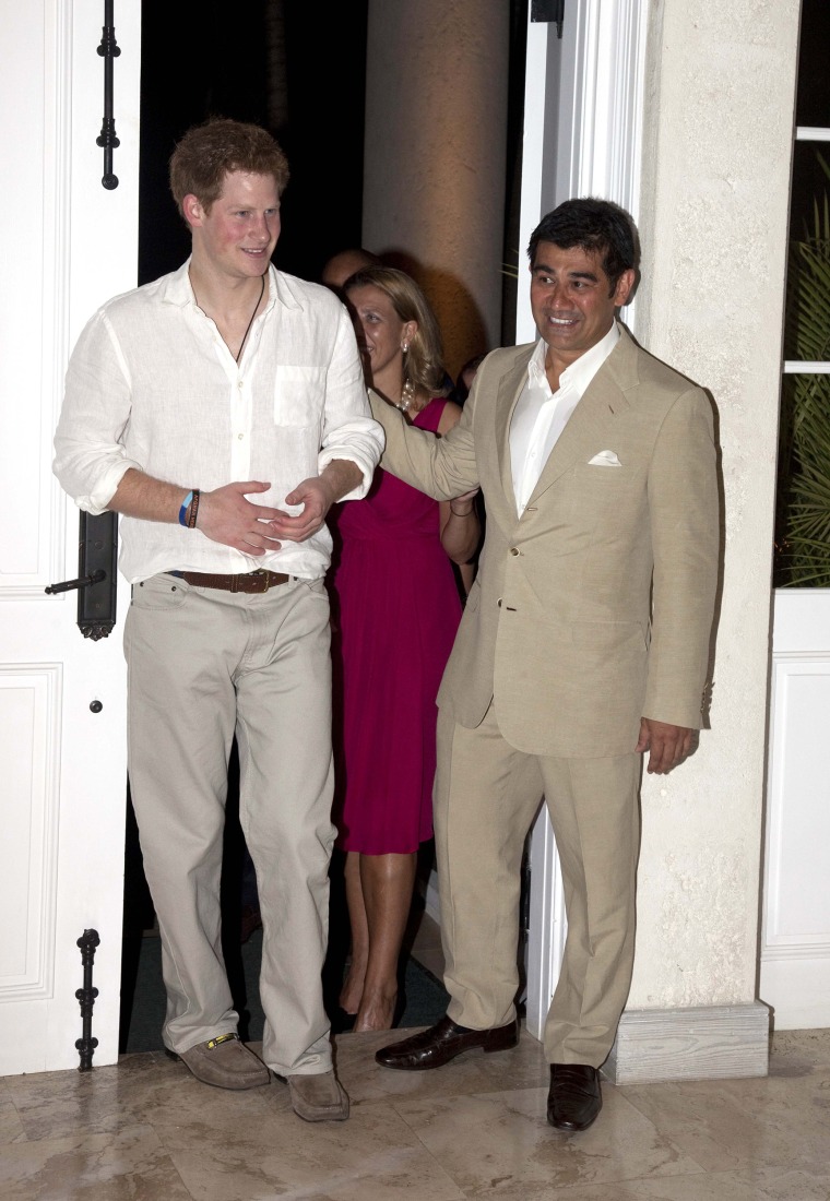 Prince Harry Visits Barbados