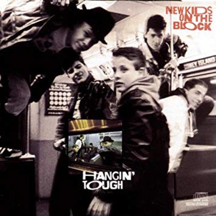 New Kids on the Block's second album, "Hangin' Tough," reached No. 1 on the Billboard 200 chart in September 1989. 