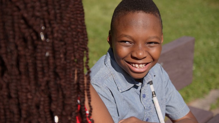 "Before Wani came along, I didn't know anything about blind and visually impaired people," said Gracie Benedith-Cane.