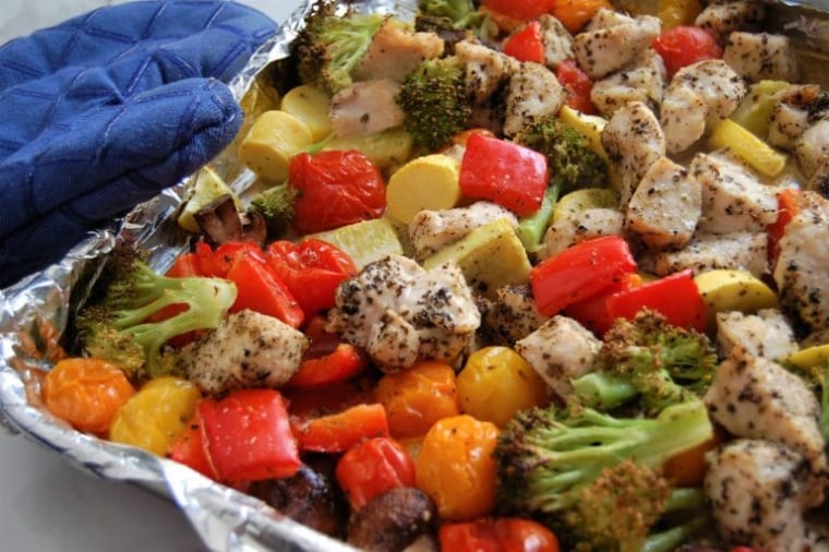 Sheet Pan Chicken &amp; Vegetables