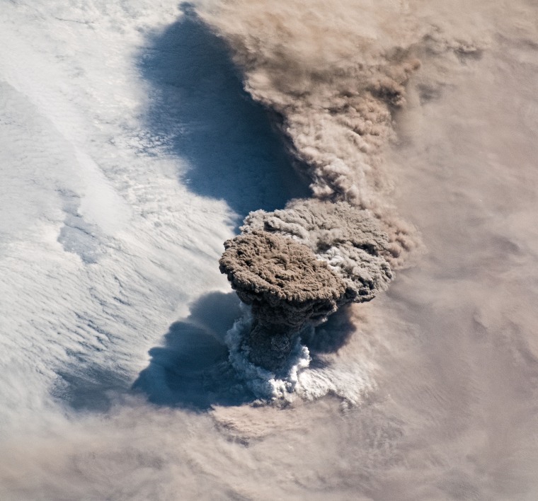 Raikoke Volcano