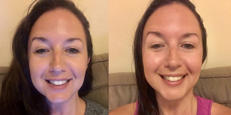 I tried Amazon's bestselling serum for a week and my skin was noticeably smoother to the touch. 