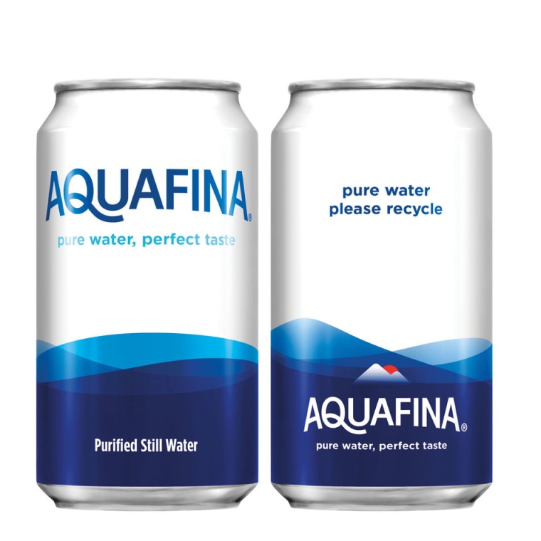 Aquafina cans