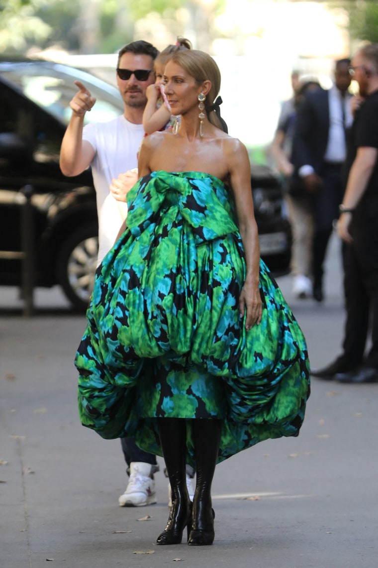 Céline Dion Is the Most Unlikely Person to Wear a Prairie Dress