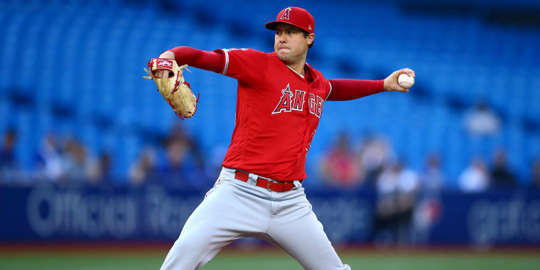Los Angeles Angels' pitcher Tyler Skaggs