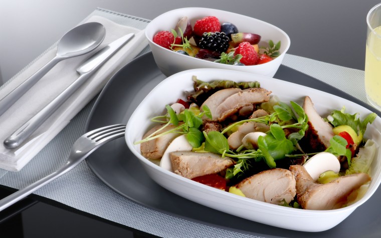 Delta coach customers will soon dine on upgraded dinnerware on international flights.
