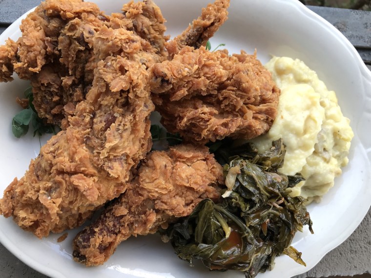 Southern Rail's signature fried chicken