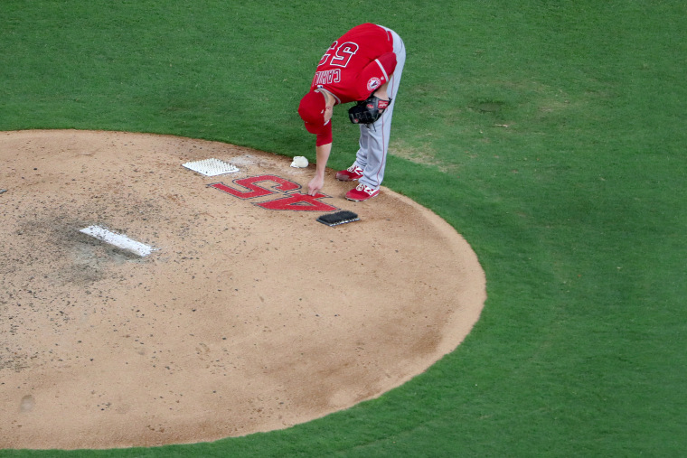 Tyler Skaggs honored by Los Angeles Angels in 1st game since 27