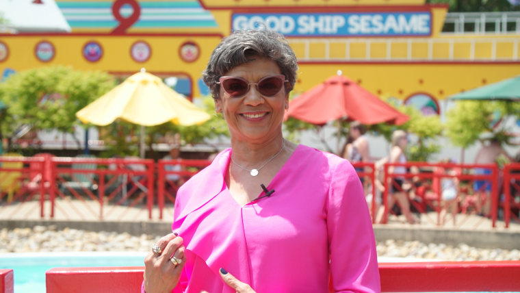 Sonia Manzano reflects on 50 years of "Sesame Street" at Sesame Place.