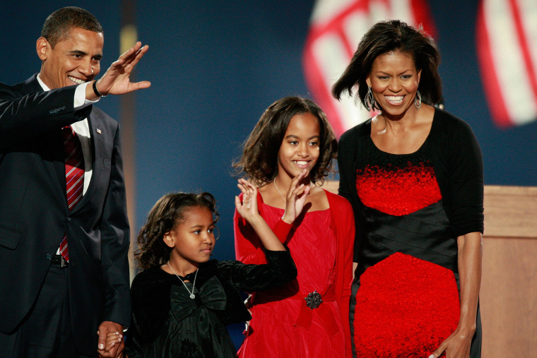 Image: Barack Obama Holds Election Night Gathering In Chicago's Grant Park