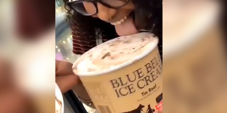 Girl who licked Blue Bell ice cream in Texas Walmart identified