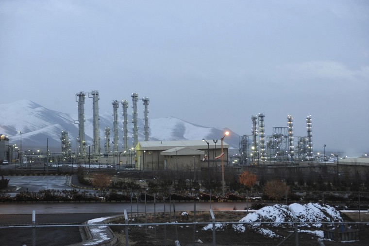 Image: The heavy water nuclear facility near Arak, 250 kilometers southwest of the capital Tehran, Iran.