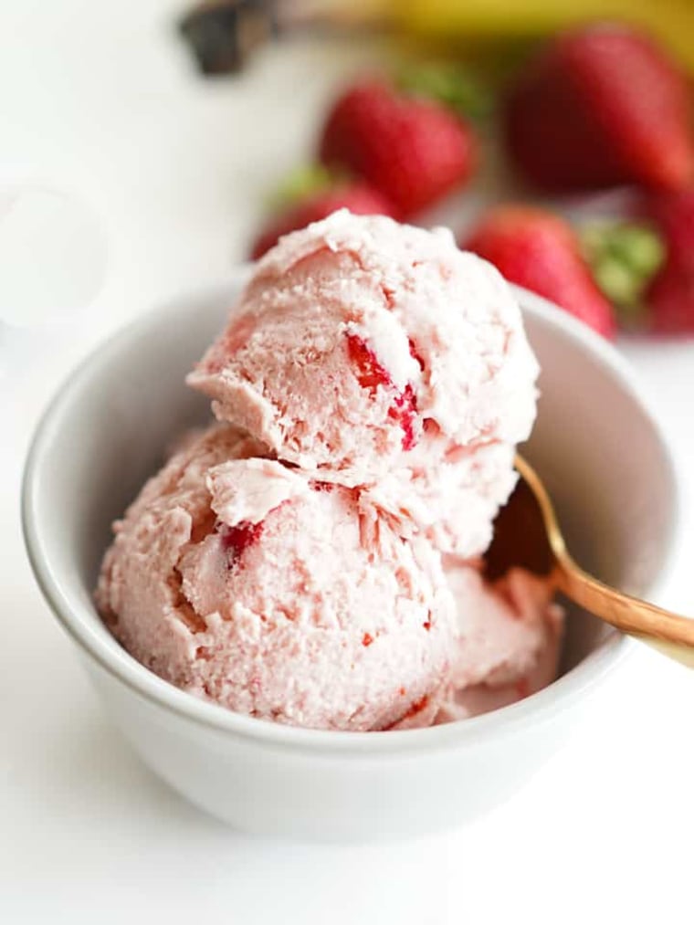 Strawberry Ice Cream Scoop