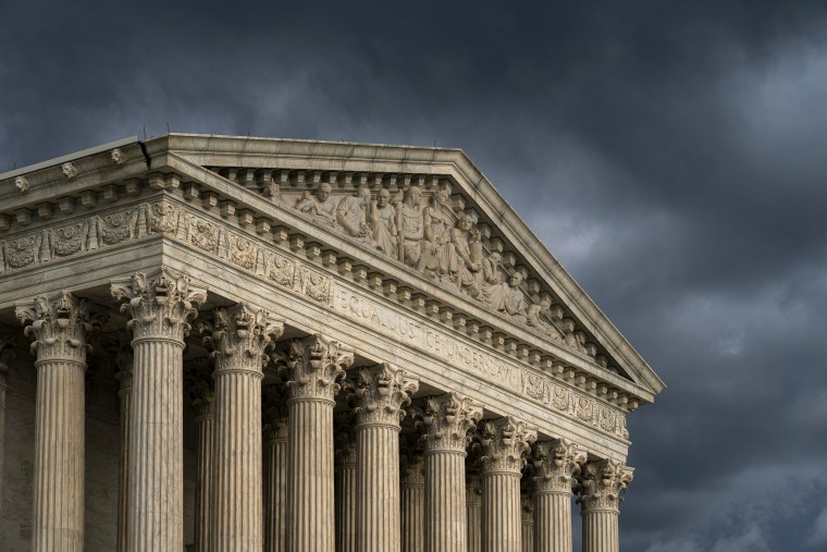 Image: The Supreme Court under stormy skies on June 20, 2019.