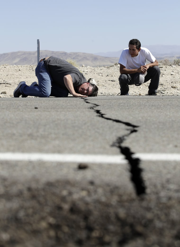 Image: Southern California earthquake