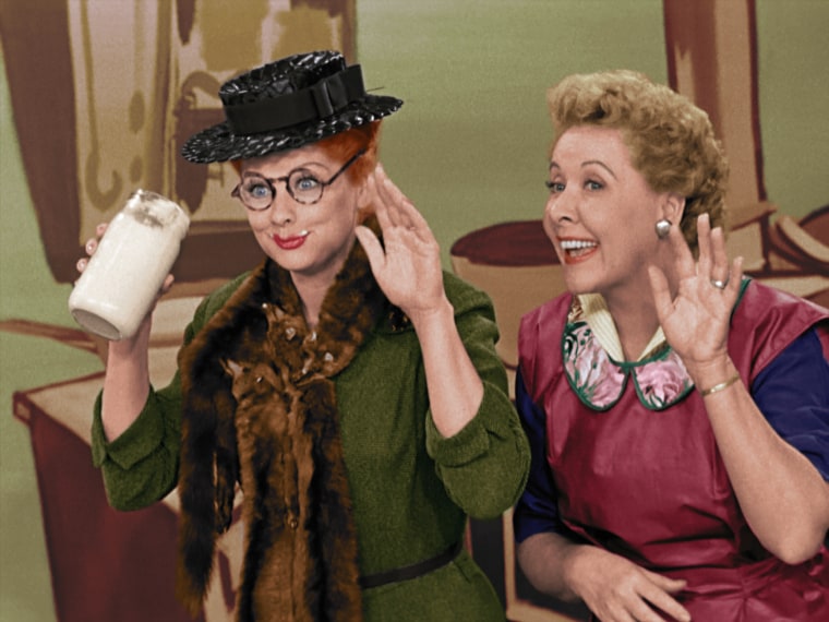 Lucy and Ethel (Vivian Vance) were great at recipes, not so great at accounting.