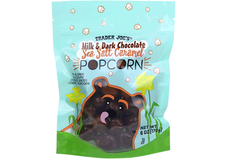 Trader Joe's Milk &amp; Dark Chocolate Sea Salt Caramel Popcorn